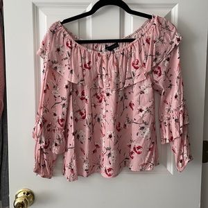 Sanctuary Avery Cotton Ruffled Off-The-Shoulder Top